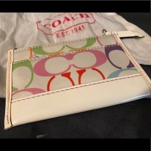 Multicolored Coach Skinny
